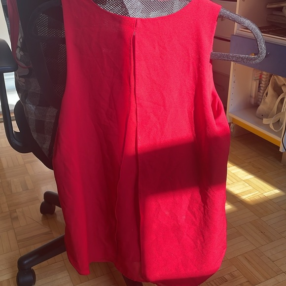 red rhinestone blouse - Picture 3 of 3